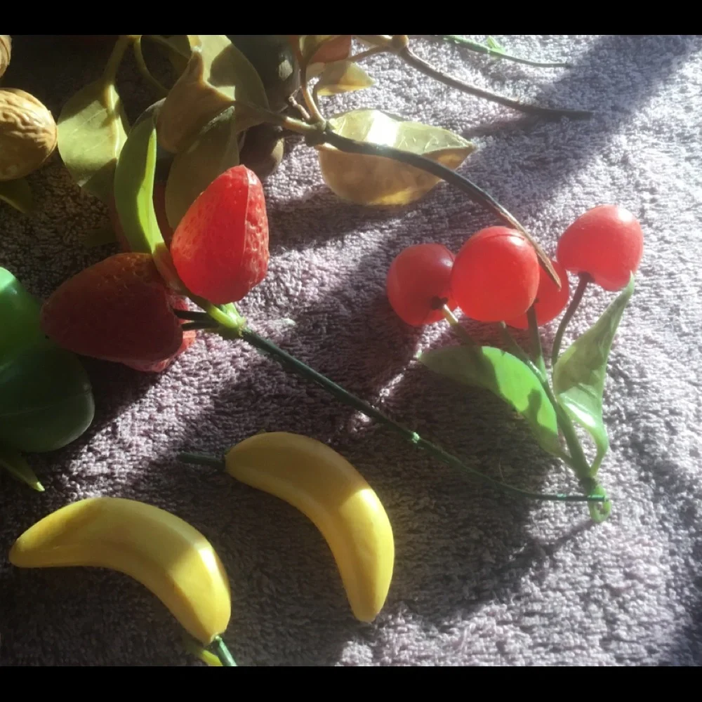 VINTAGE PLASTIC FRUIT